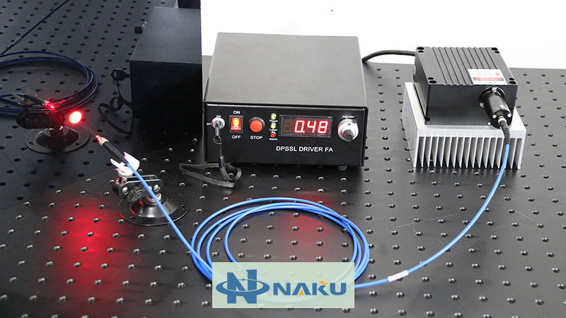 635nm fiber coupled laser